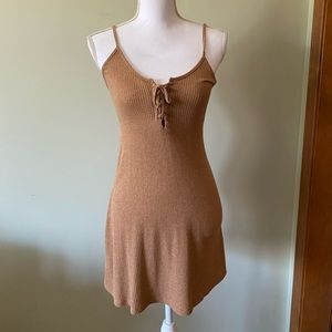 Tan Forever 21 Sun Dress